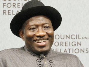 Nigerian President Goodluck Jonathan