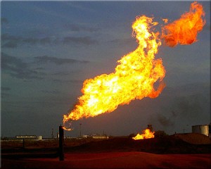 Gas flaring