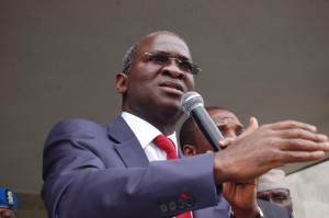 The Lagos State Governor, Babatunde Fashola