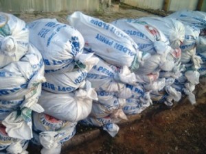 customs impound bags of cannabis