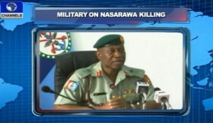 Military on Nasarawa Killing