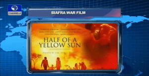 half of a yellow sun