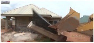 Kidnnapers-House Demolished-In-Anambra