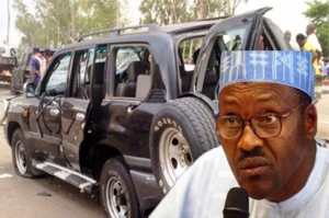 Buhari Bomb damage