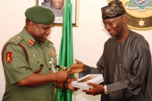 Fashola with COAS