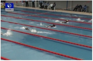 Olympic-size swimming pool in Warri