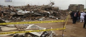 Synagogue collapsed building