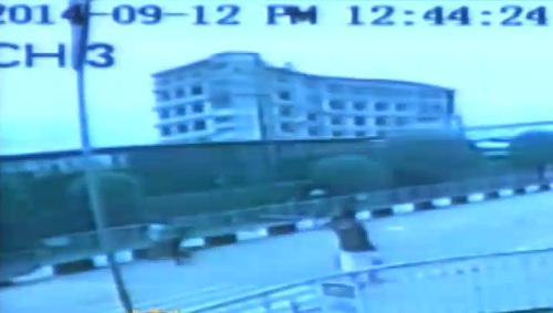 Collapsed Synagogue guest house Building.