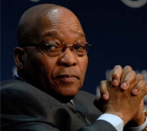 Zuma Visits Flash Flood Victims