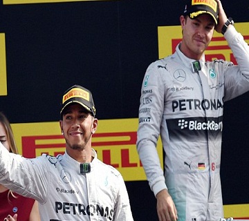 hamilton and rosberg