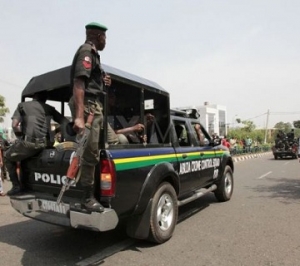 Police in Nigeria.