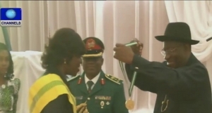 Goodluck Jonathan gives 168 former corps members jobs