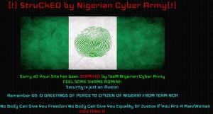 INEC Website Hacked