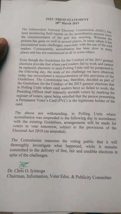 Election Guidelines