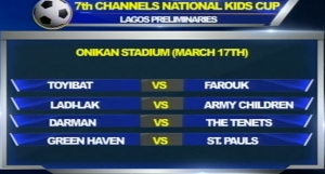 Channels National Kids Cup