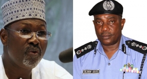 Attahiru Jega Solomon Arase INEC and police discuss policing