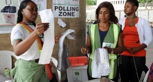 INEC Officials in Nigeria - Ebonyi Elections