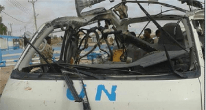 UN-workers bomb blast attack