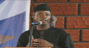 Yemi Osinbajo, vice president of Nigeria on Budget