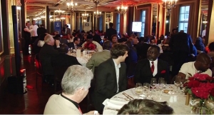 Guests at the Channels 24 launchin the UK held at the Hotel Cafe Royal London