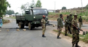 Security check points in Jos