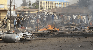 bomb blast in damaturu