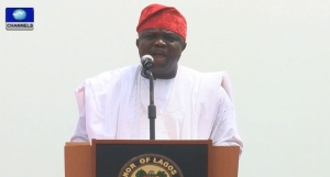 Akinwunmi Ambode Lagos Governor on Treasury Single Account 