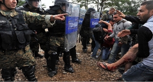 Macedonian police