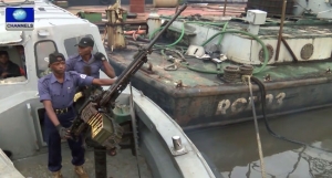 Navy Arrests Ship Along Eastern Waterways