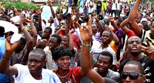 students, osun state college of education, Protest