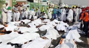 hajj stampede victims arrive iran