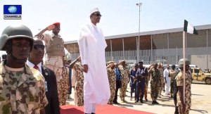 President Buhari Launches Armed Forces Remembrance Day Emblem