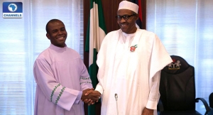 Reverend Father Ejike Mbaka and Muhammadu Buhari