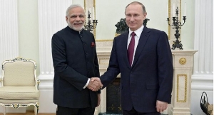 Indian And Russian Leaders 