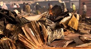 Fire Wreaks Havoc At Ebute Metta Sawmill