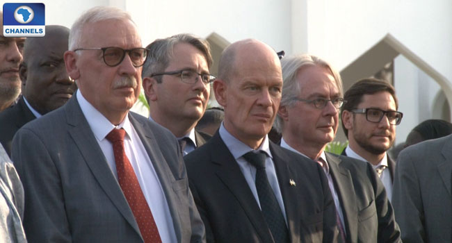 Diplomats-at-Diplomatic-Corps-meeting-with-Buhari Nigeria