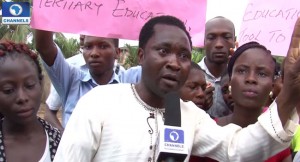 Students-in-Benin-Protest-Closure-Of-JAMB-Registration