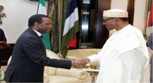 Buhari and Pierre Buyoya