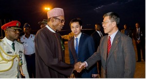 Buhari in China