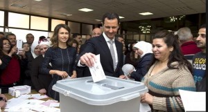 syrians vote