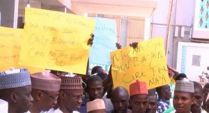 Adamawa Health Workers Protest Unpaid Salaries