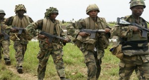 Monarch, soldiers, Ekiti