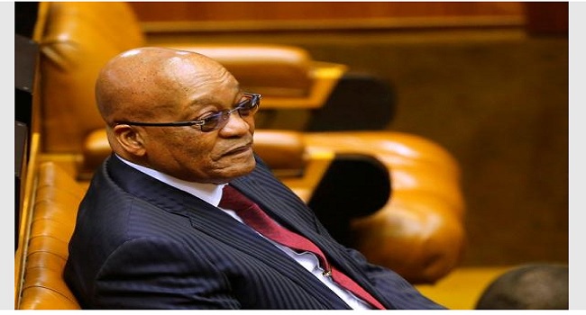 South Africa's Zuma Gets Backing From ANC