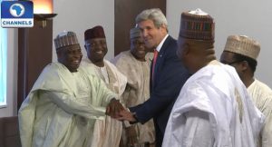 John Kerry and northern Nigeria governors meeting