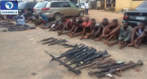 Edo Police Command Parades 96 Suspected Criminals