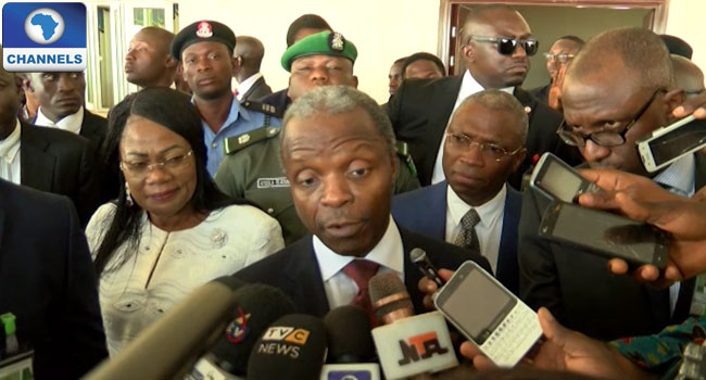 I’m Not Under Any Pressure To Resign – Osinbajo