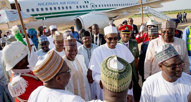 Buhari_Arrives_Katsina