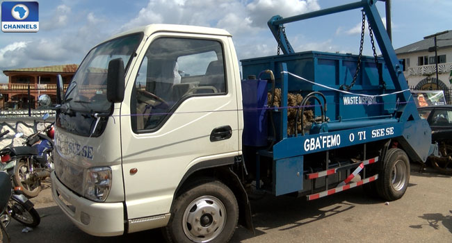 Layland-truck-for-Ife-waste-disposal-Ooni