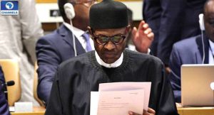 Muhammadu Buhari at UN General Assembly speaks on IDPs, refugees in Nigeria 