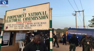 Security-Presence-In-INEC-Office-In-Edo-State-Election